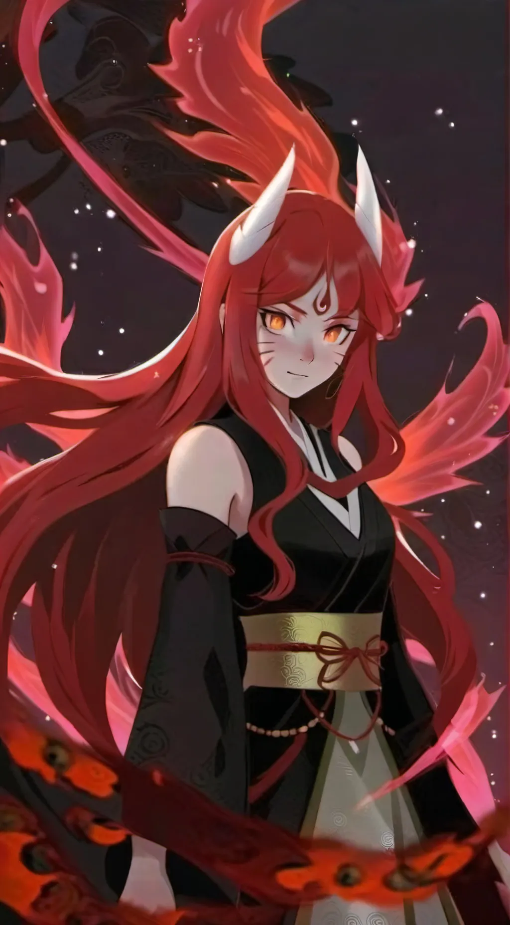 ai character: KUSHINA  background