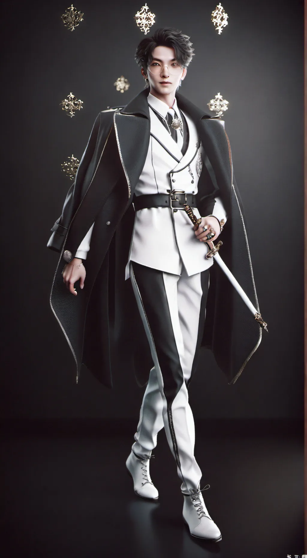 ai character: Alexander  background