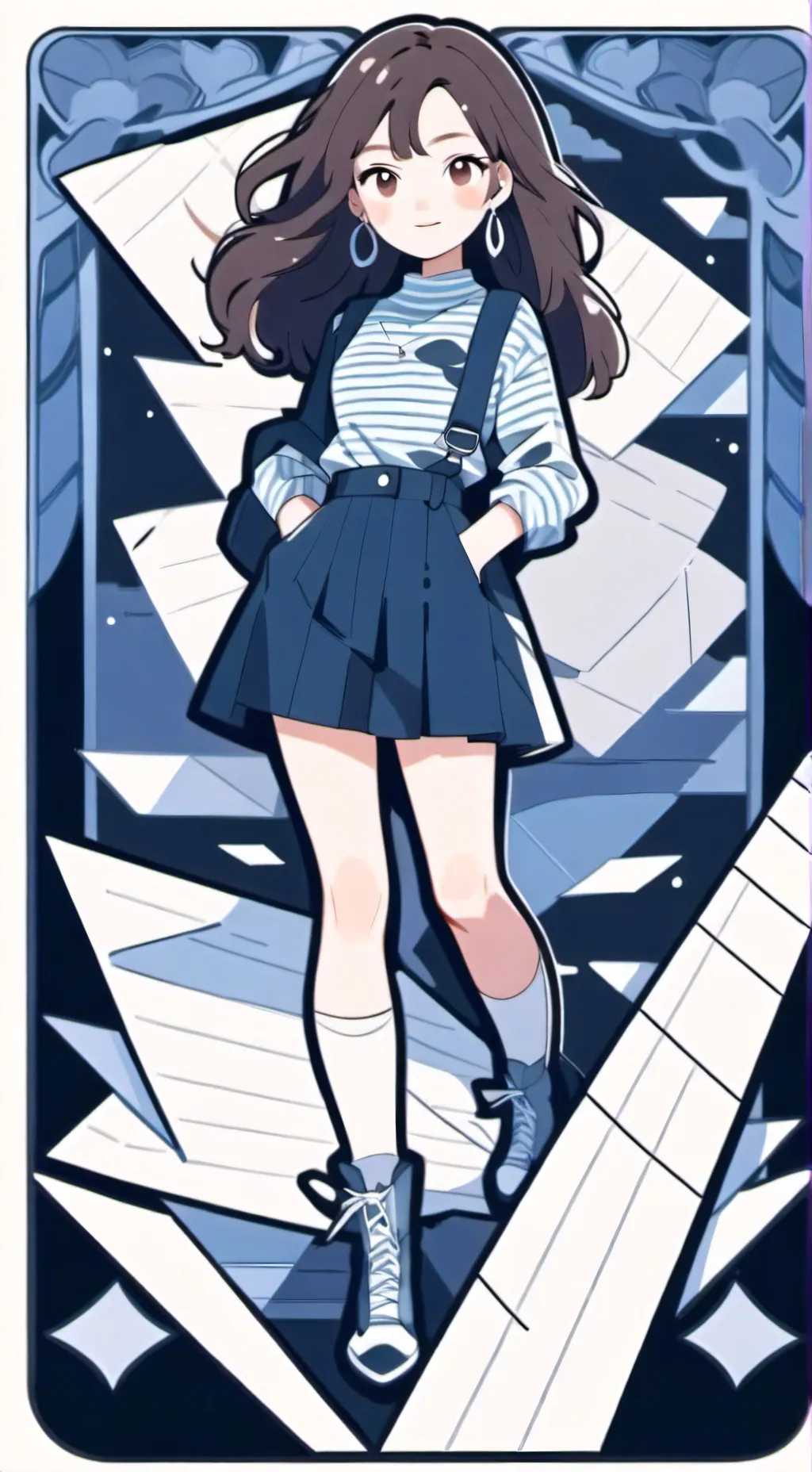 ai character: Summer background