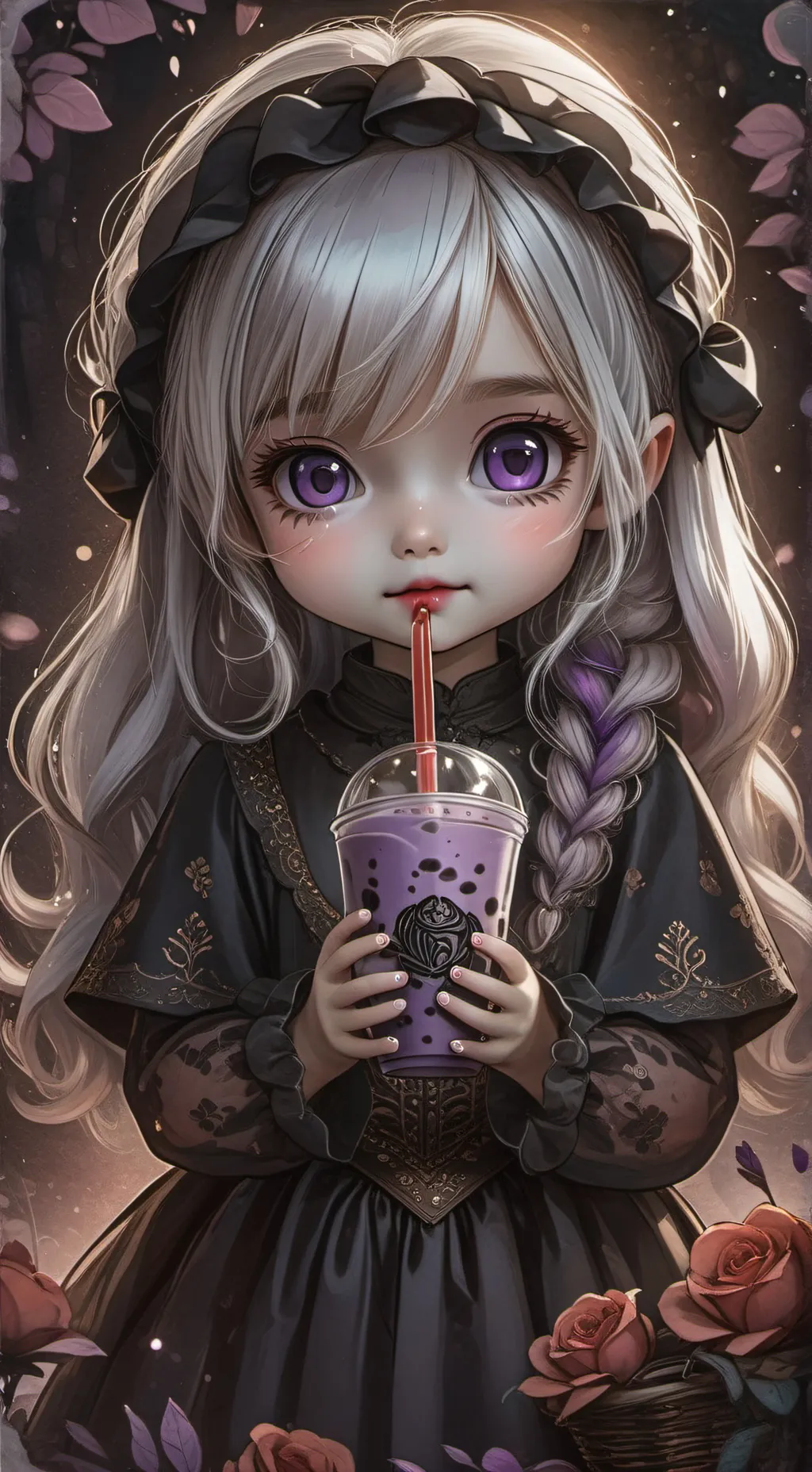 ai character: mha yr teleported background