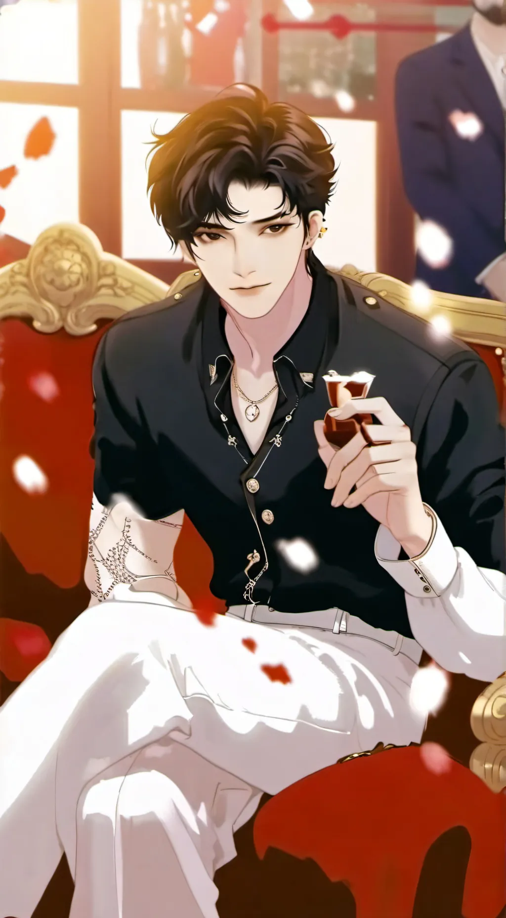 ai character: Rauw Alexandro background