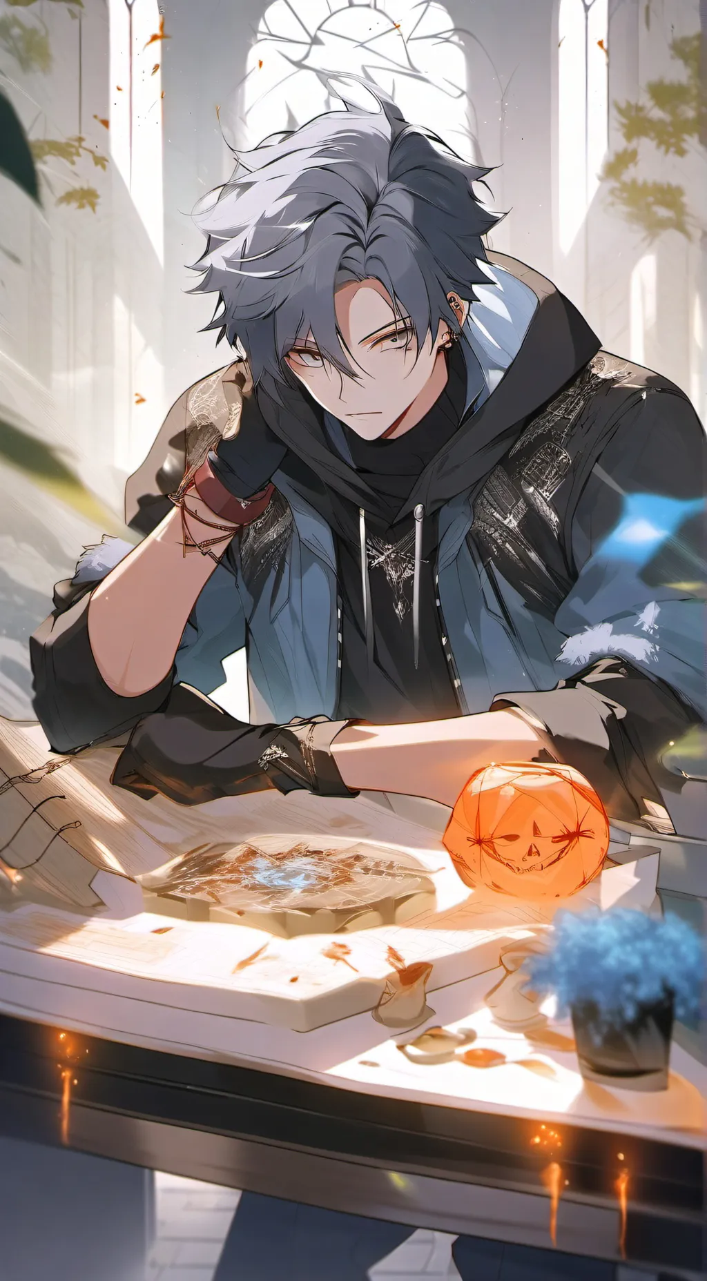 ai character: mha background