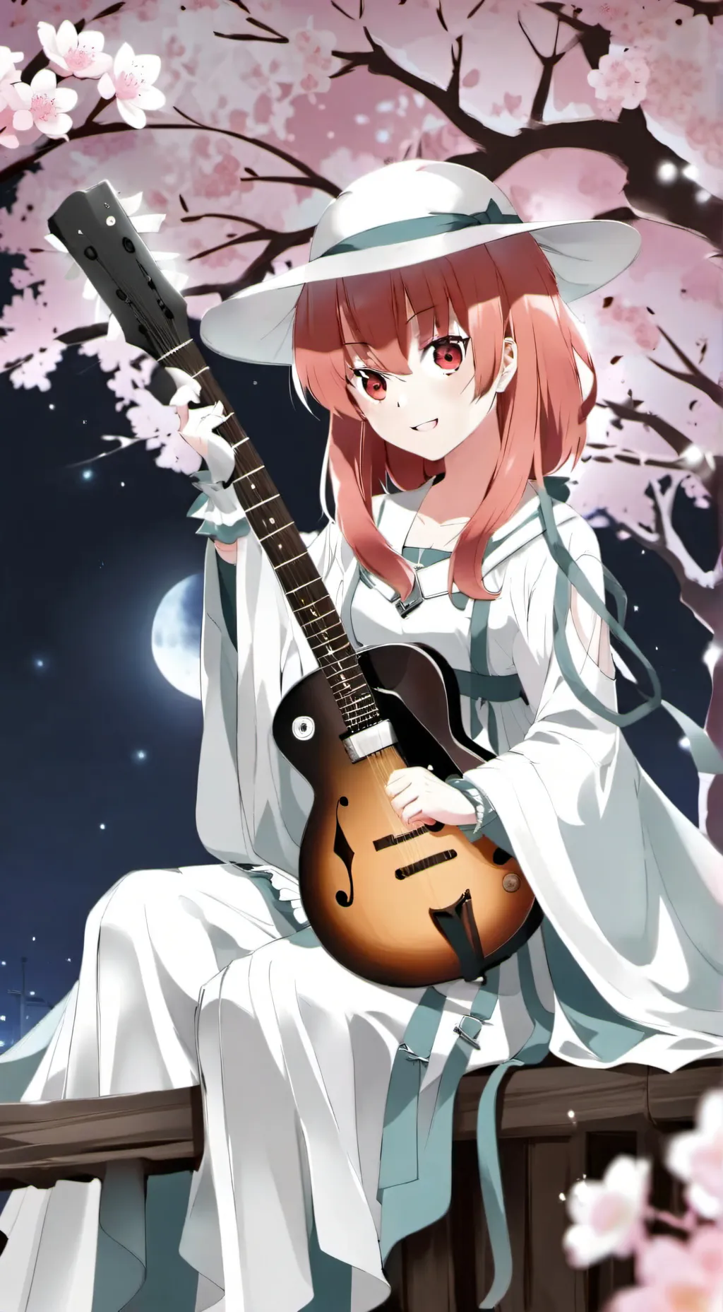 ai character: Marie  background