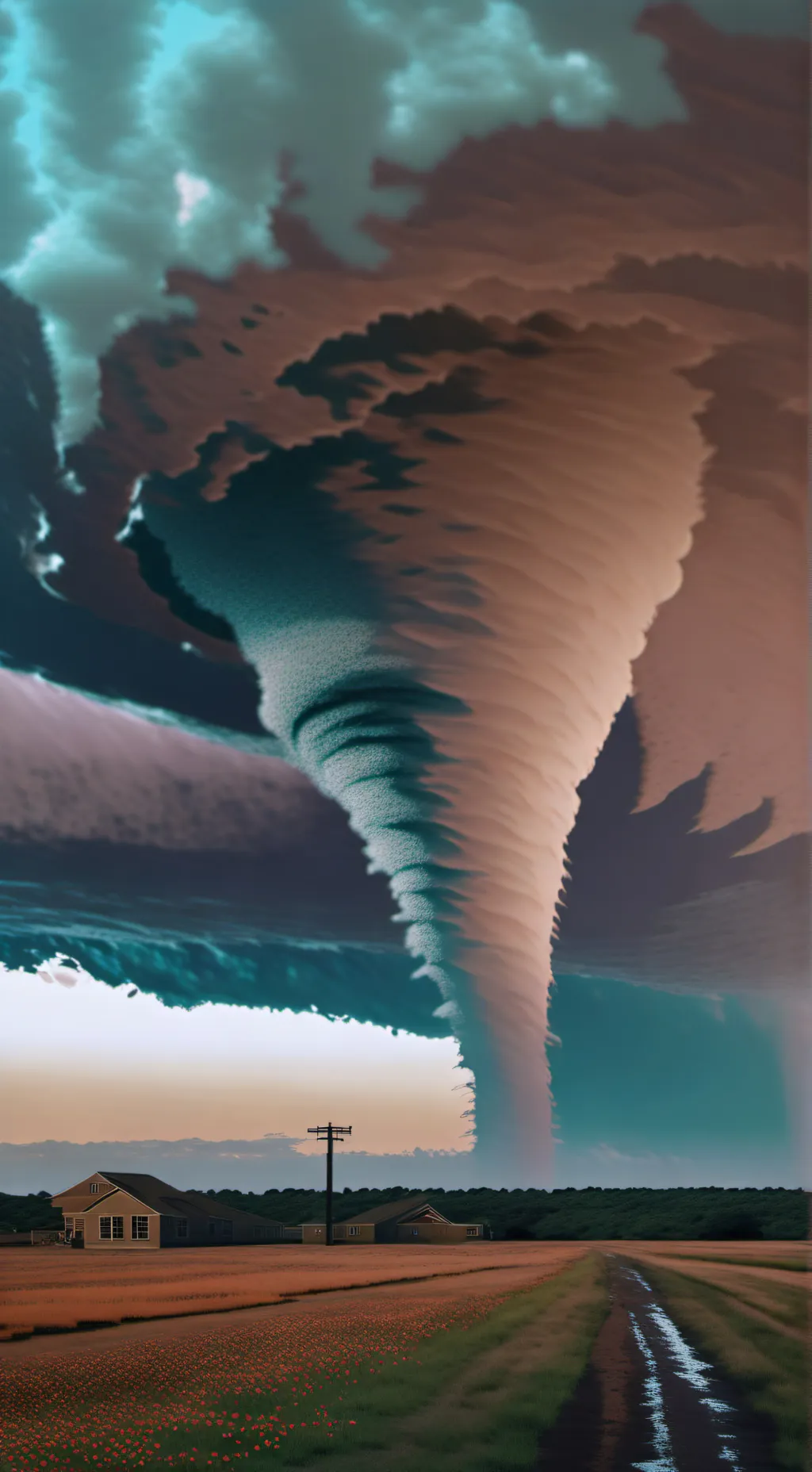 ai character: tornado background