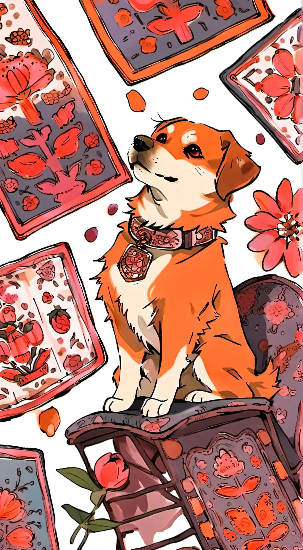 ai character: Dogday  background