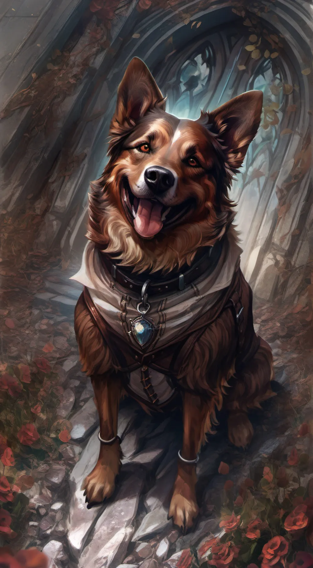 ai character: my dog background
