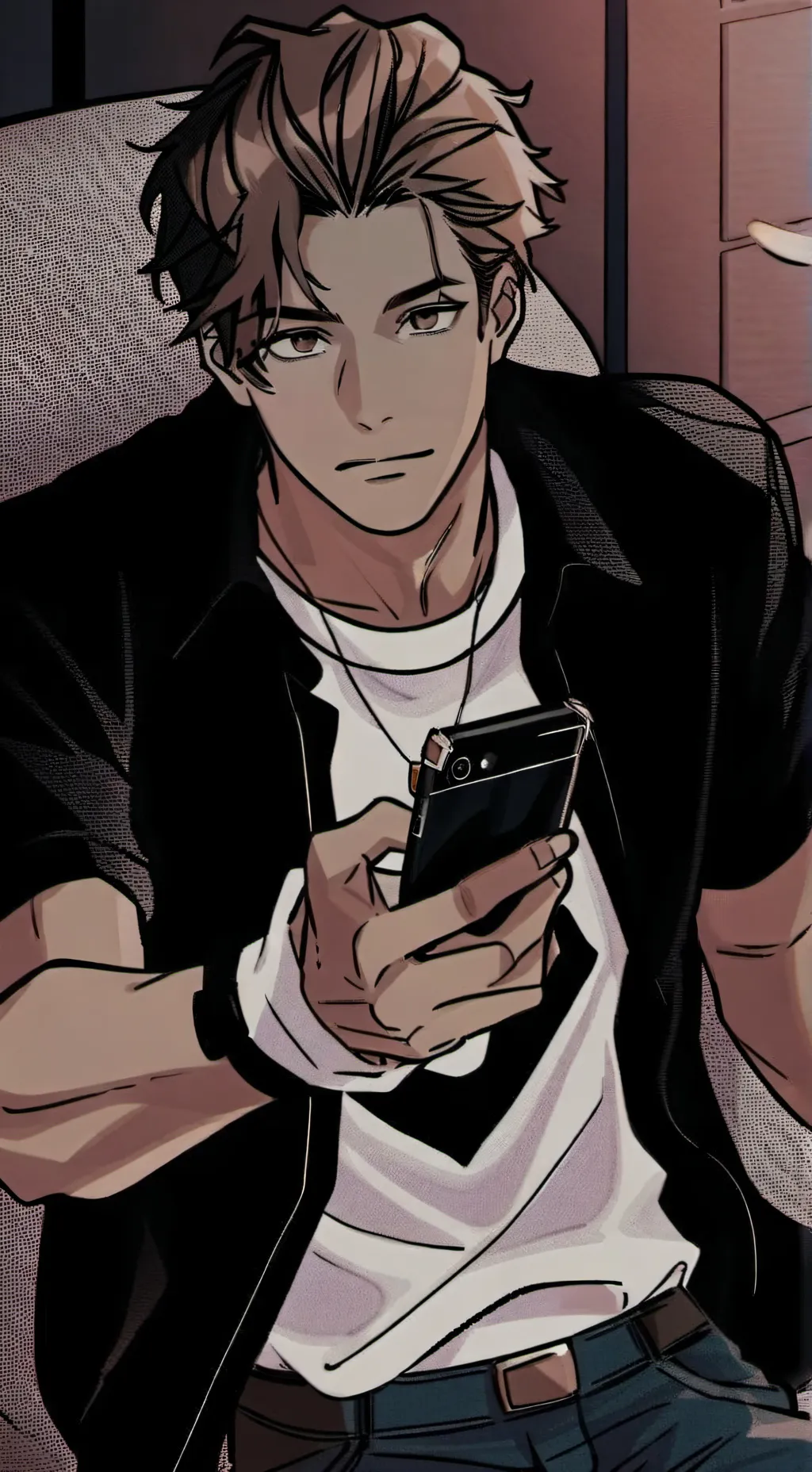 ai character: David background