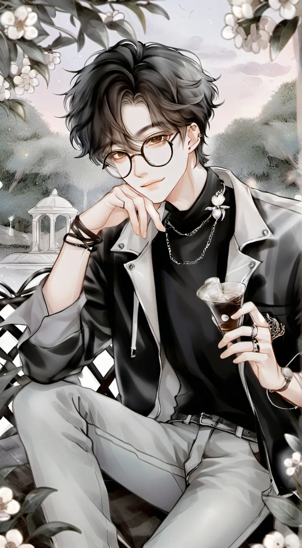 ai character: Изуми background