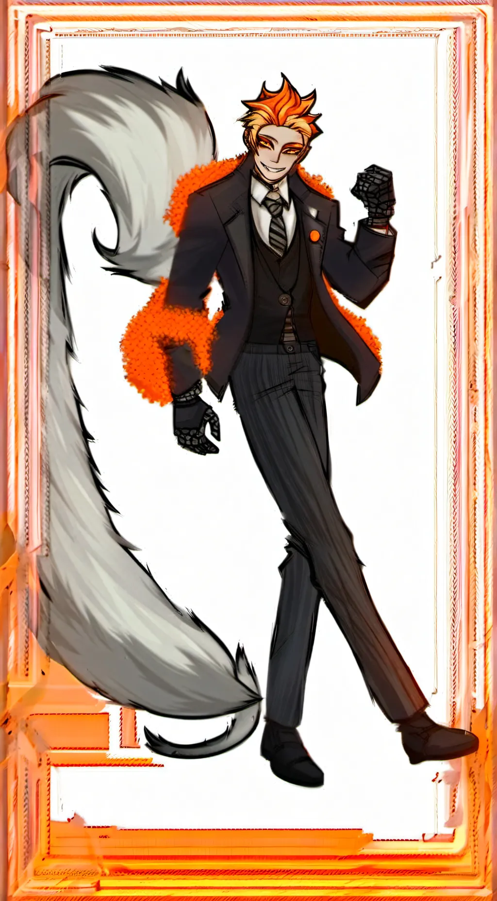 ai character: Pirate tango background