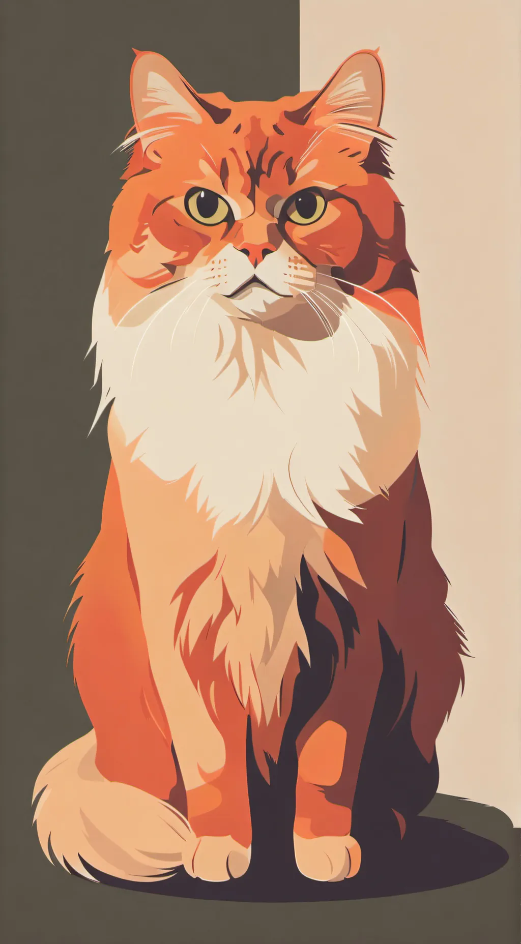 ai character: your a cat background