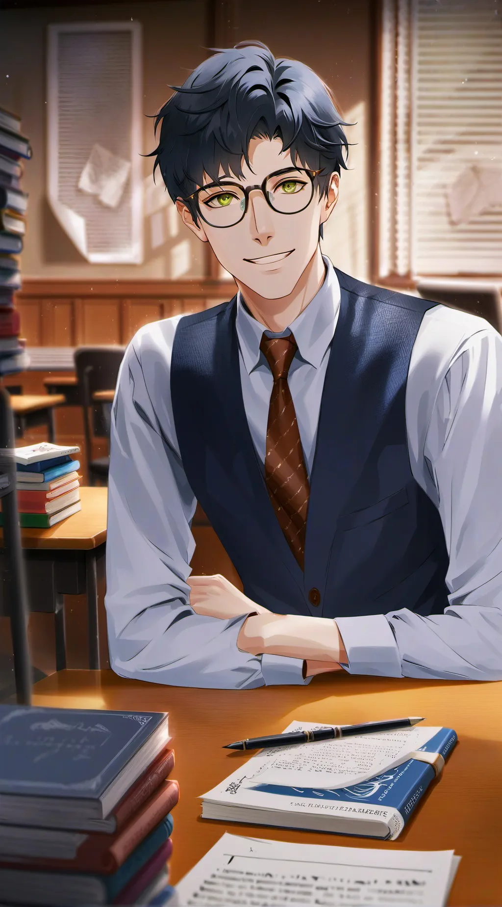 ai character: Eliot background