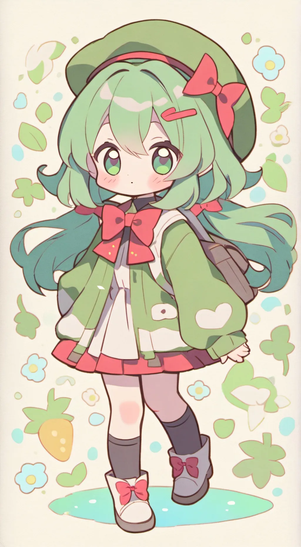 ai character: Юлечка background