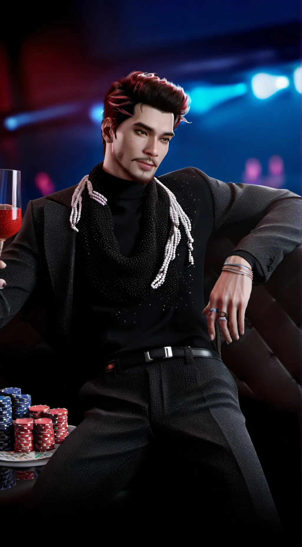 ai character: Darren background