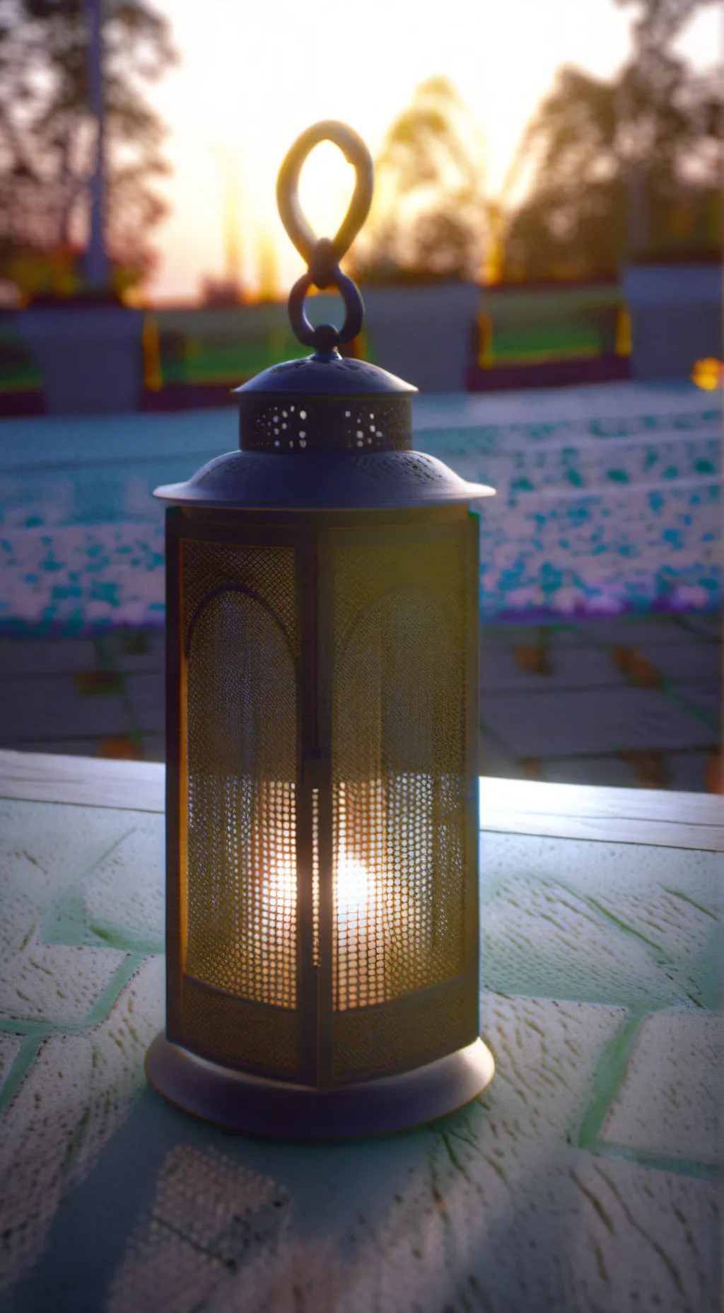 ai character: Candil (español) background