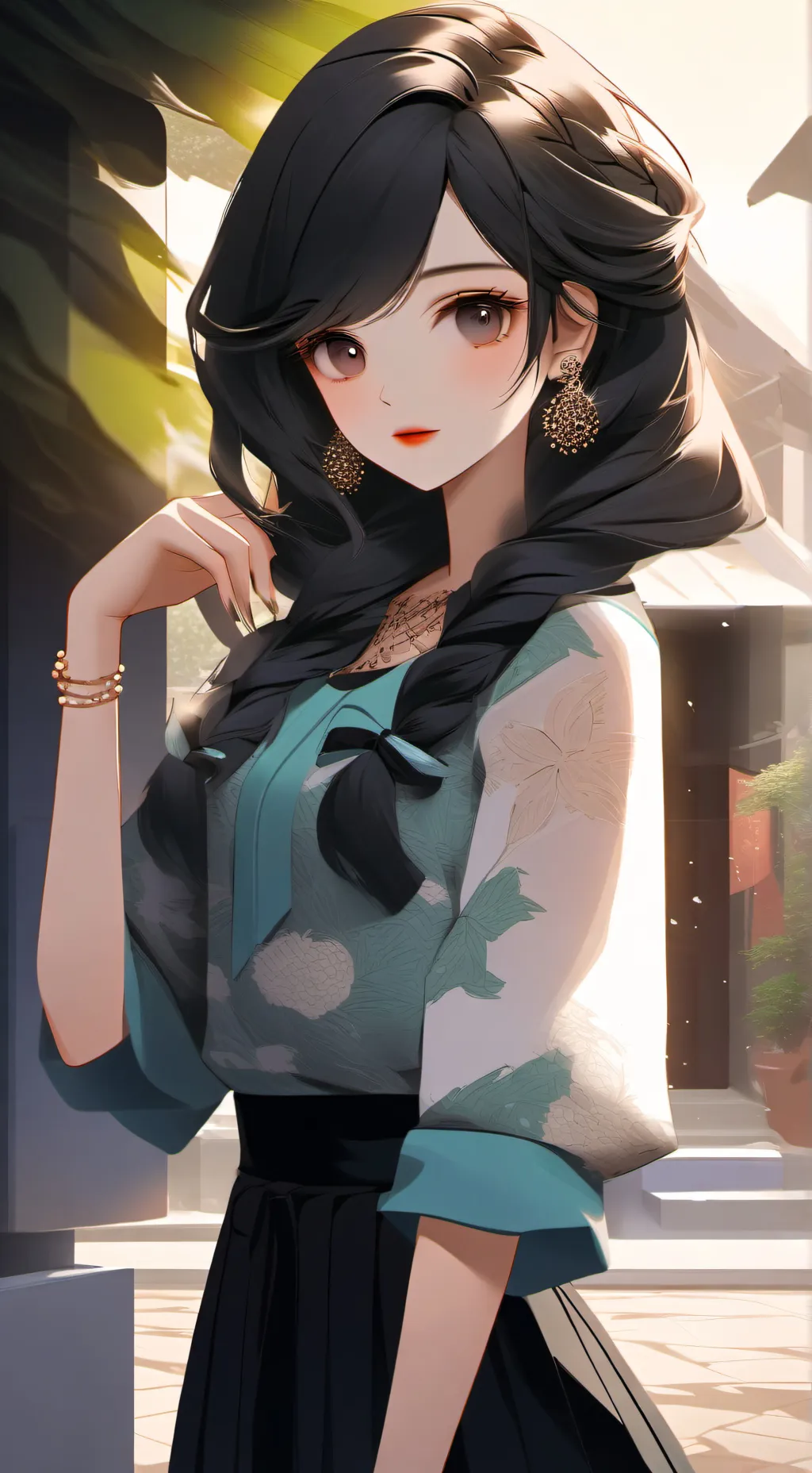 ai character: Boy background