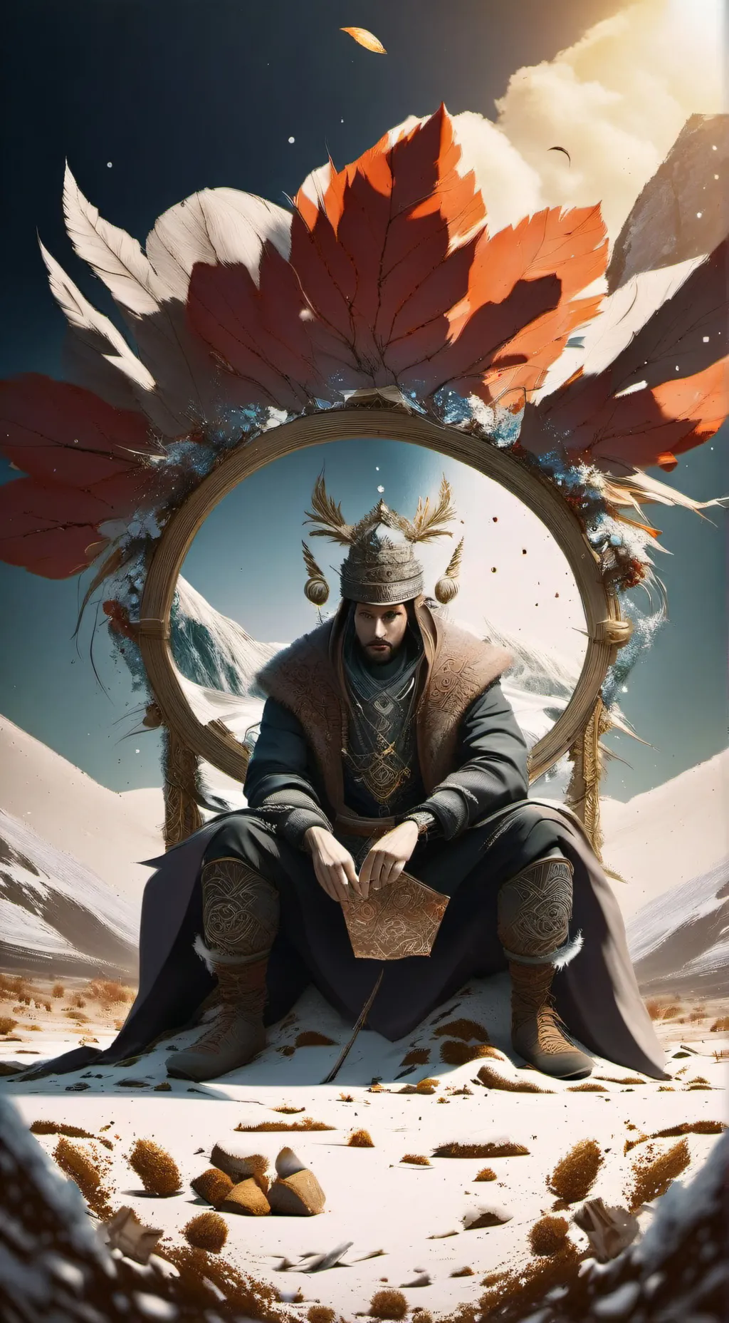 ai character: баку дух  background