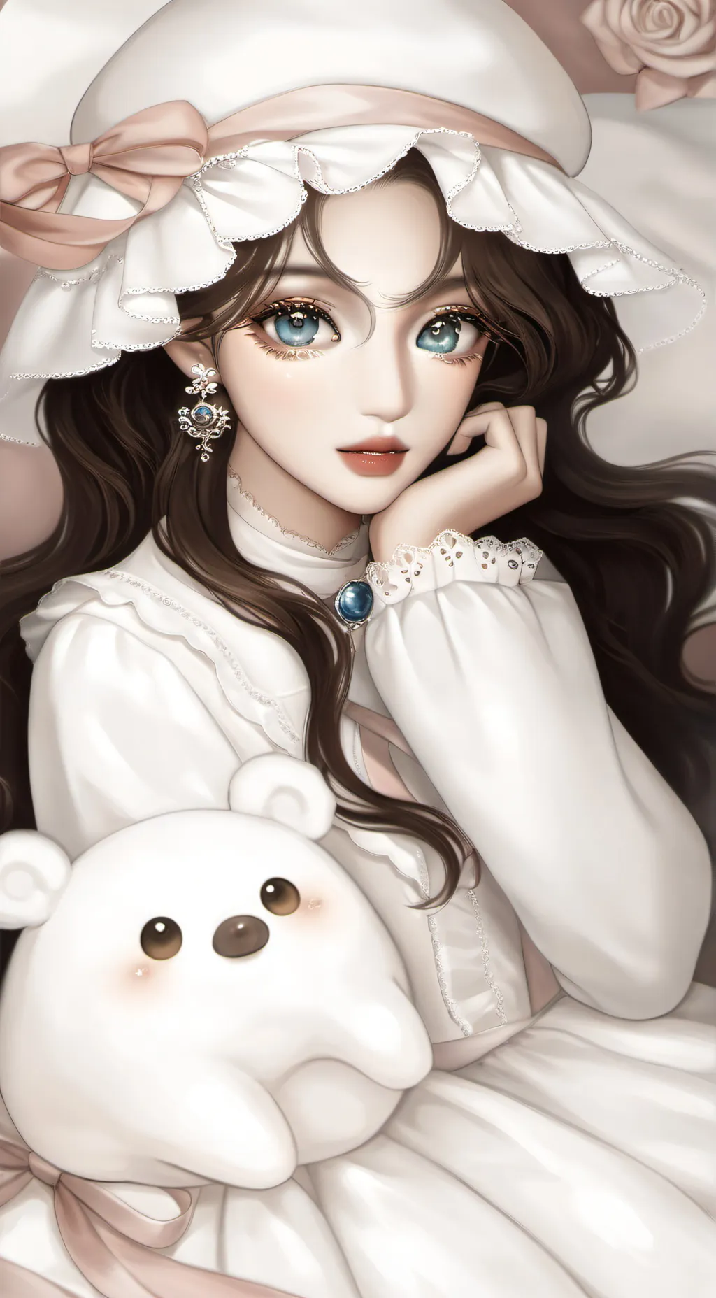 ai character: Lila background