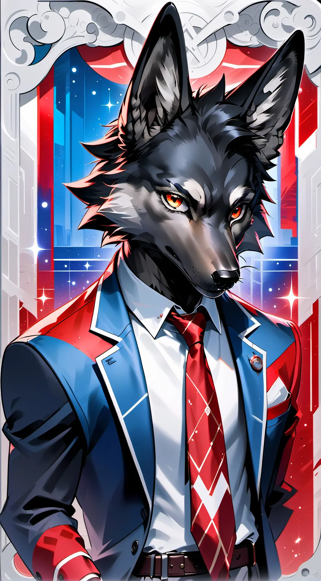 ai character: Max background