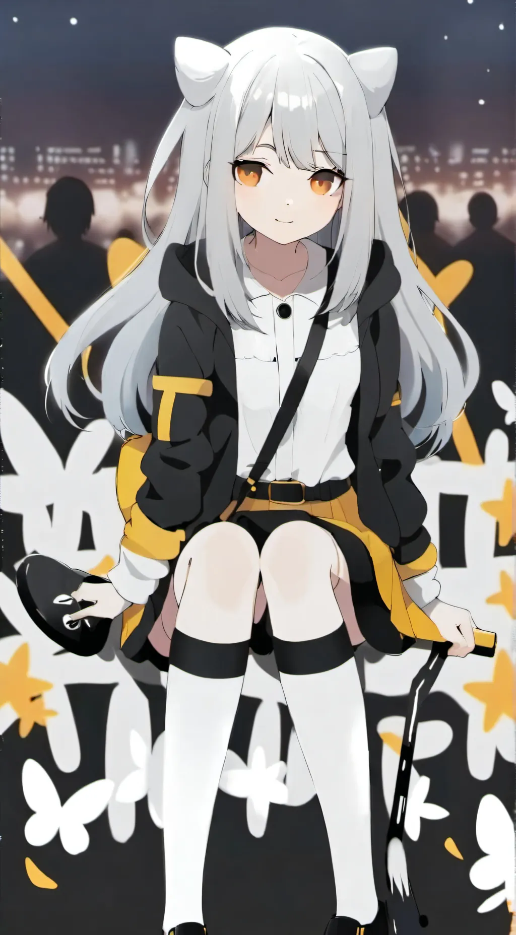 ai character: Mha band background