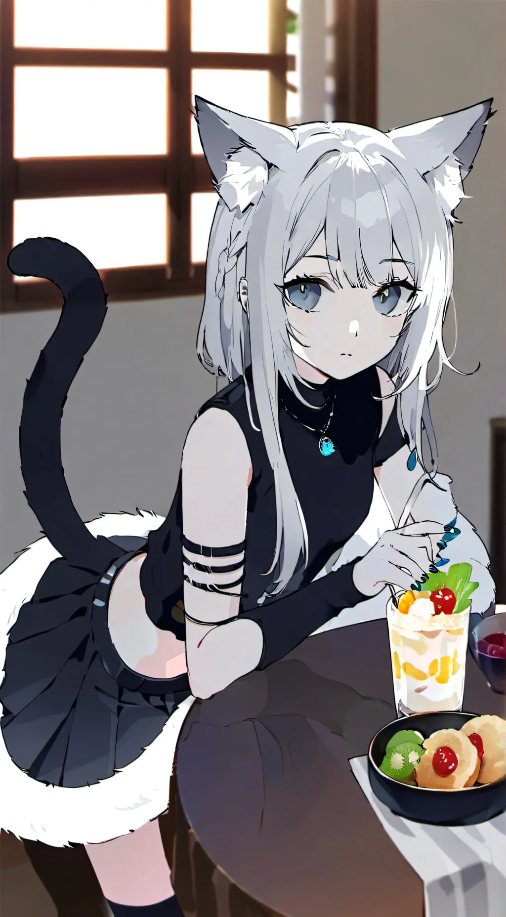 ai character: Kuroshiro Spirit background