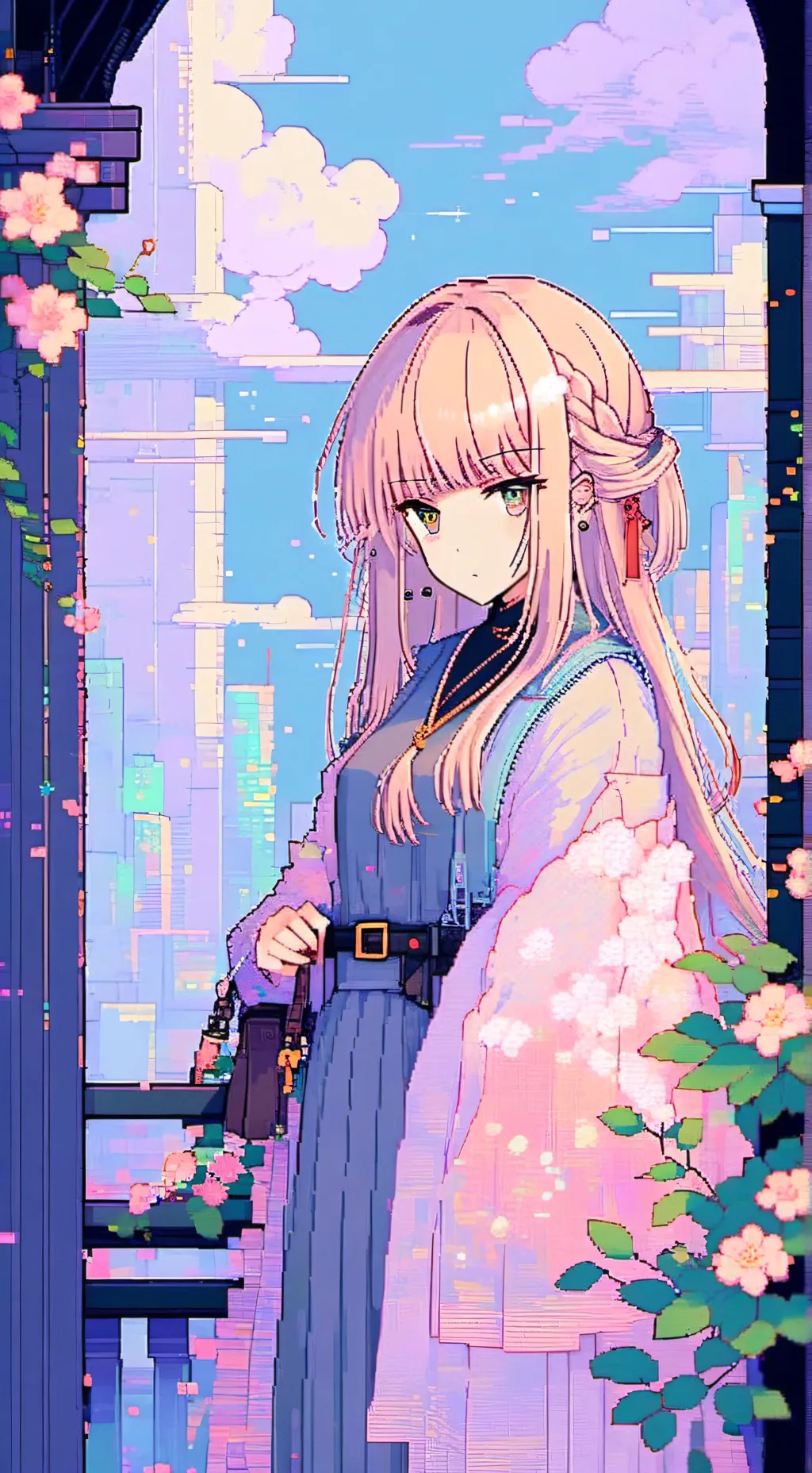 ai character: mizuki (akiyama) background