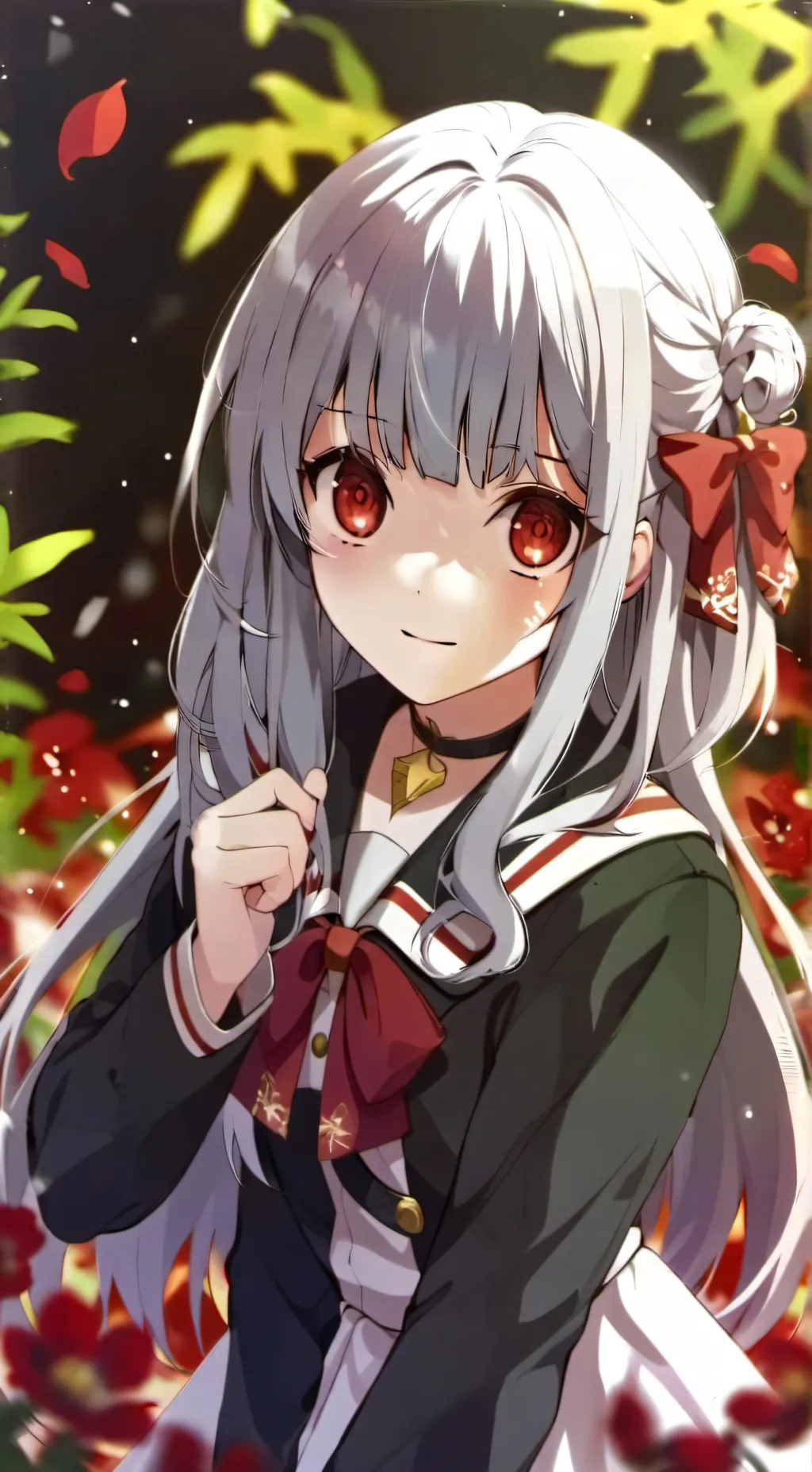 ai character: yandere bully girl background