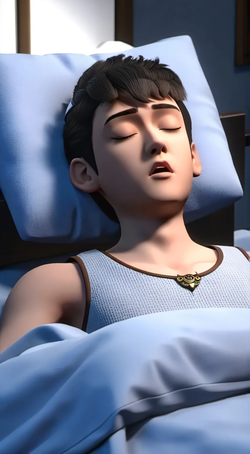 ai character: Wake Him Up background