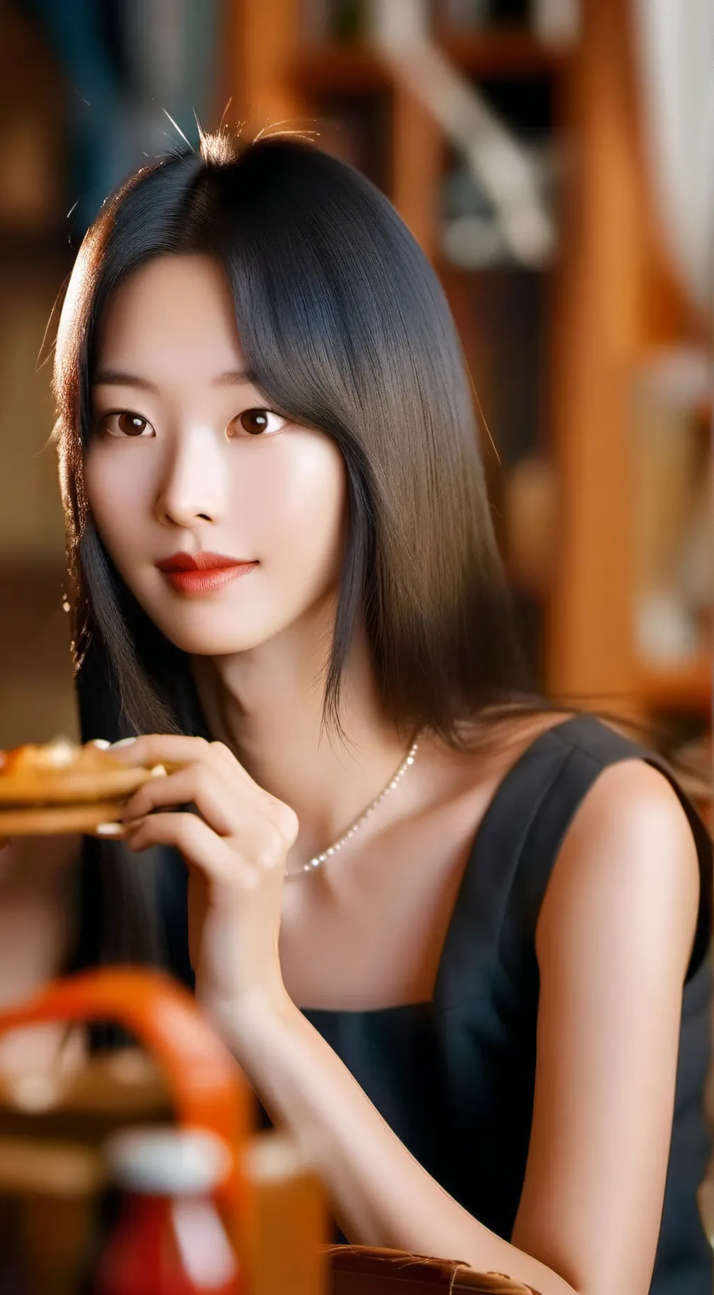 ai character: De-eun background