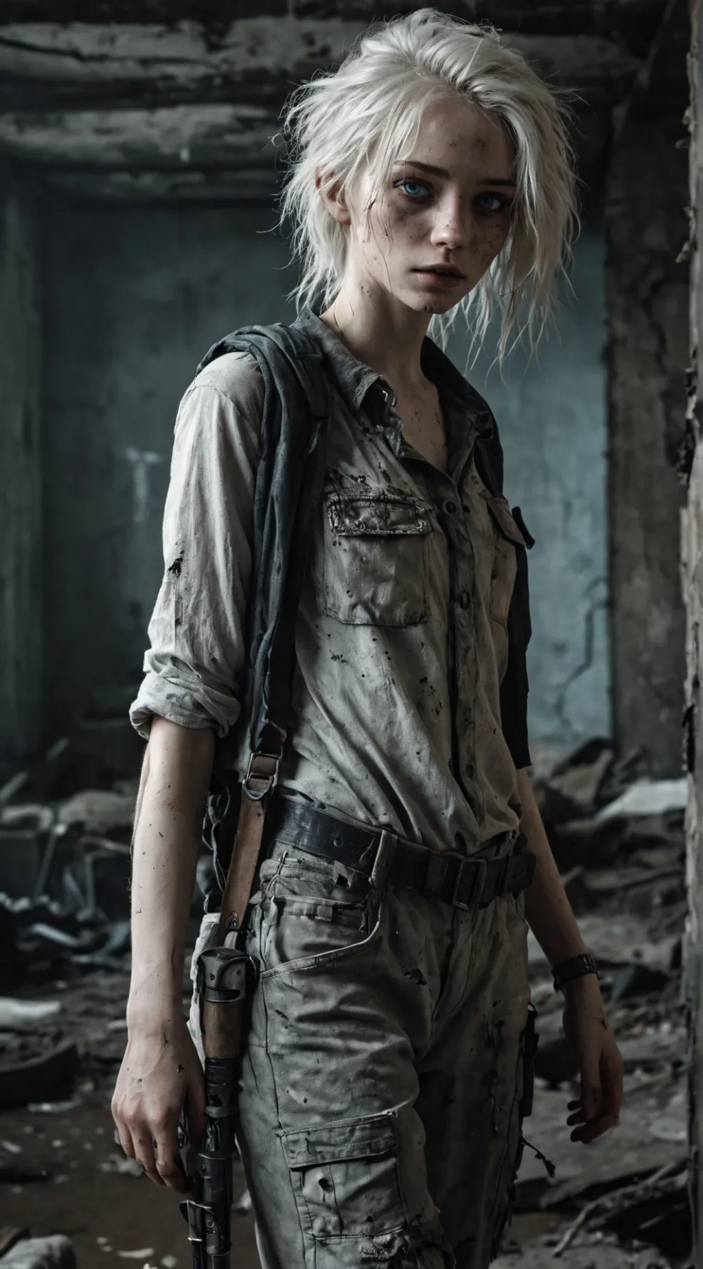 ai character: Ebony the survivor background