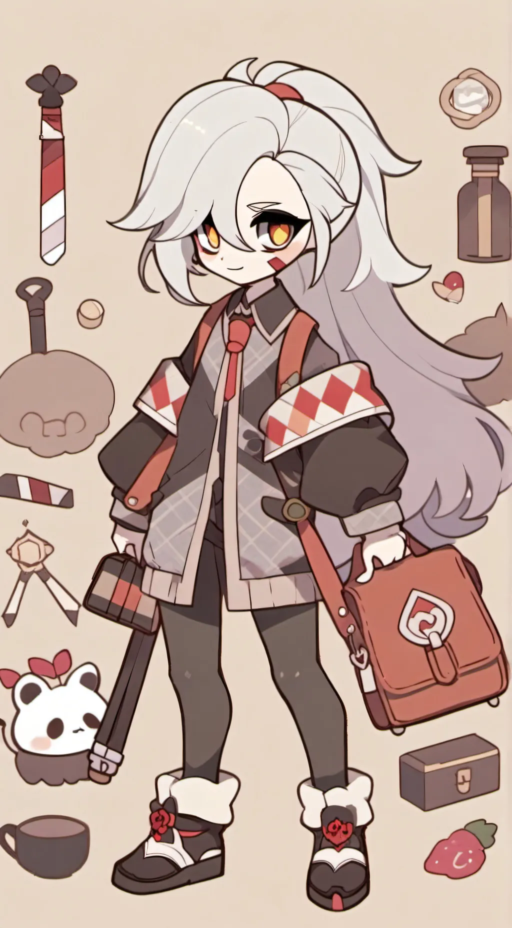 ai character: I. M. P background