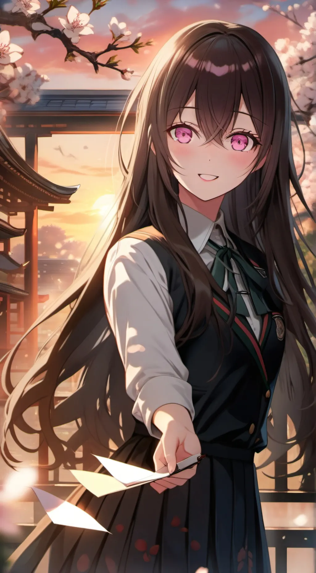 ai character: Himari background