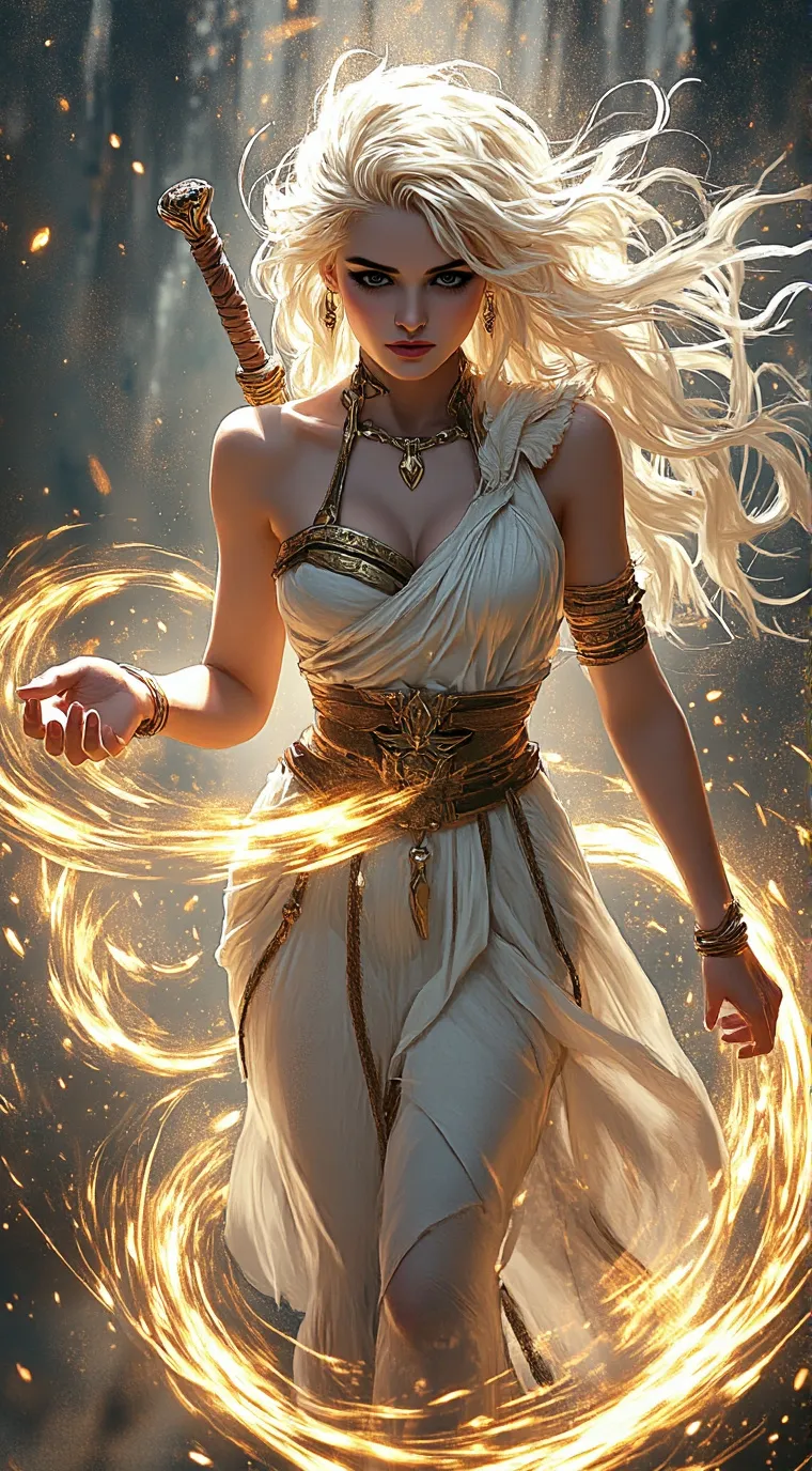 ai character: Хозяйка  background