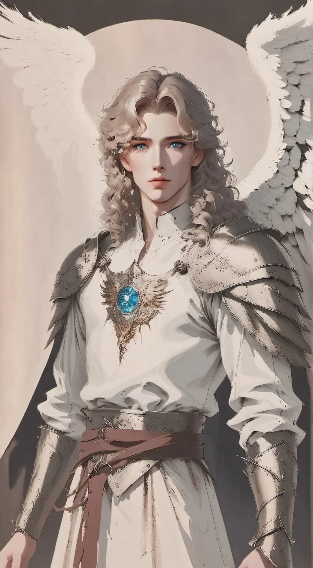 ai character: Angel Michael background