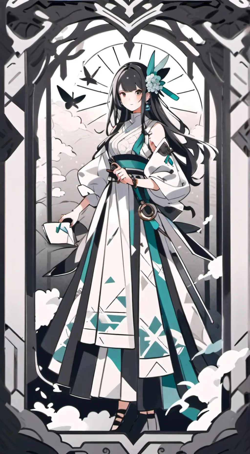 ai character: lua e sol background