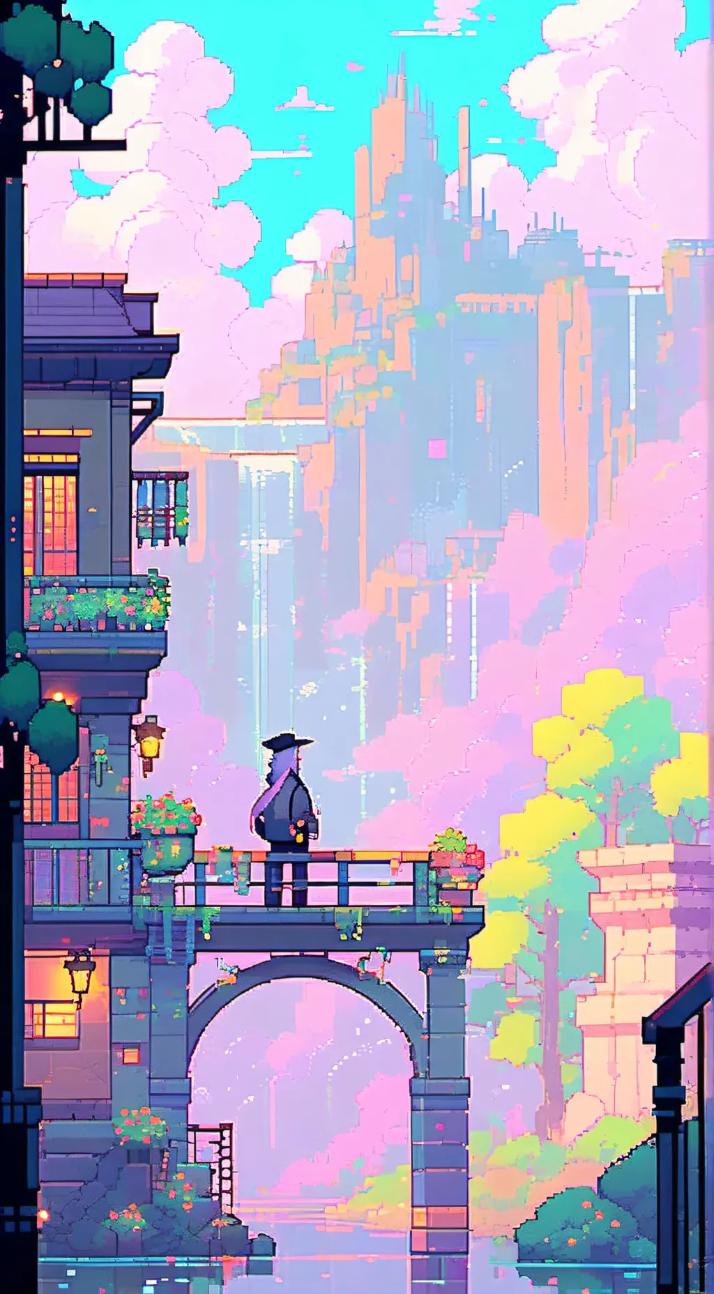 ai character: MD SLEEPOVER background