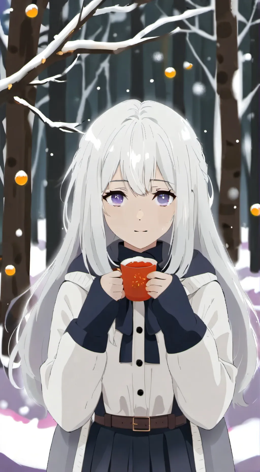 ai character: mega abomasnow background