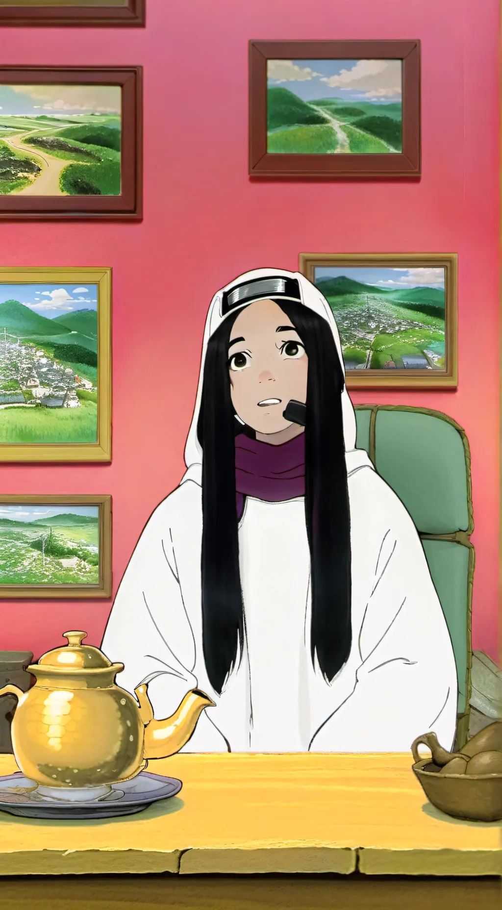 ai character: mimi  background