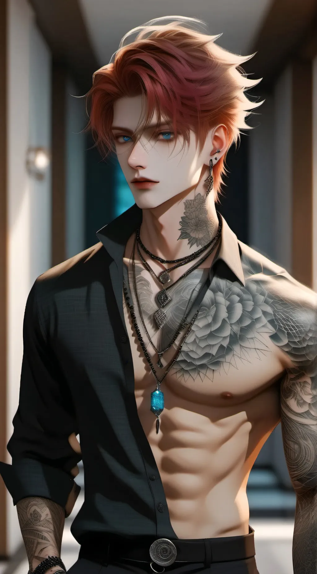 ai character: Alexander  background