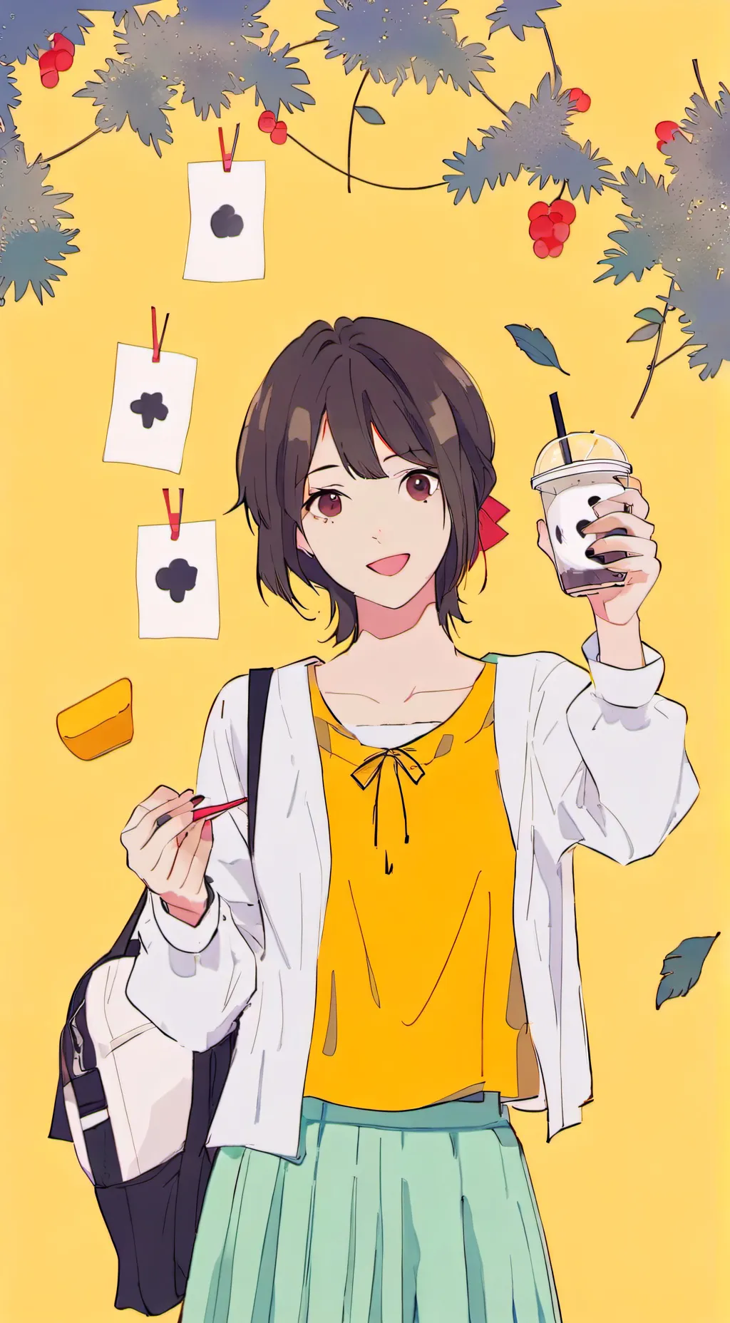 ai character: Zoe background