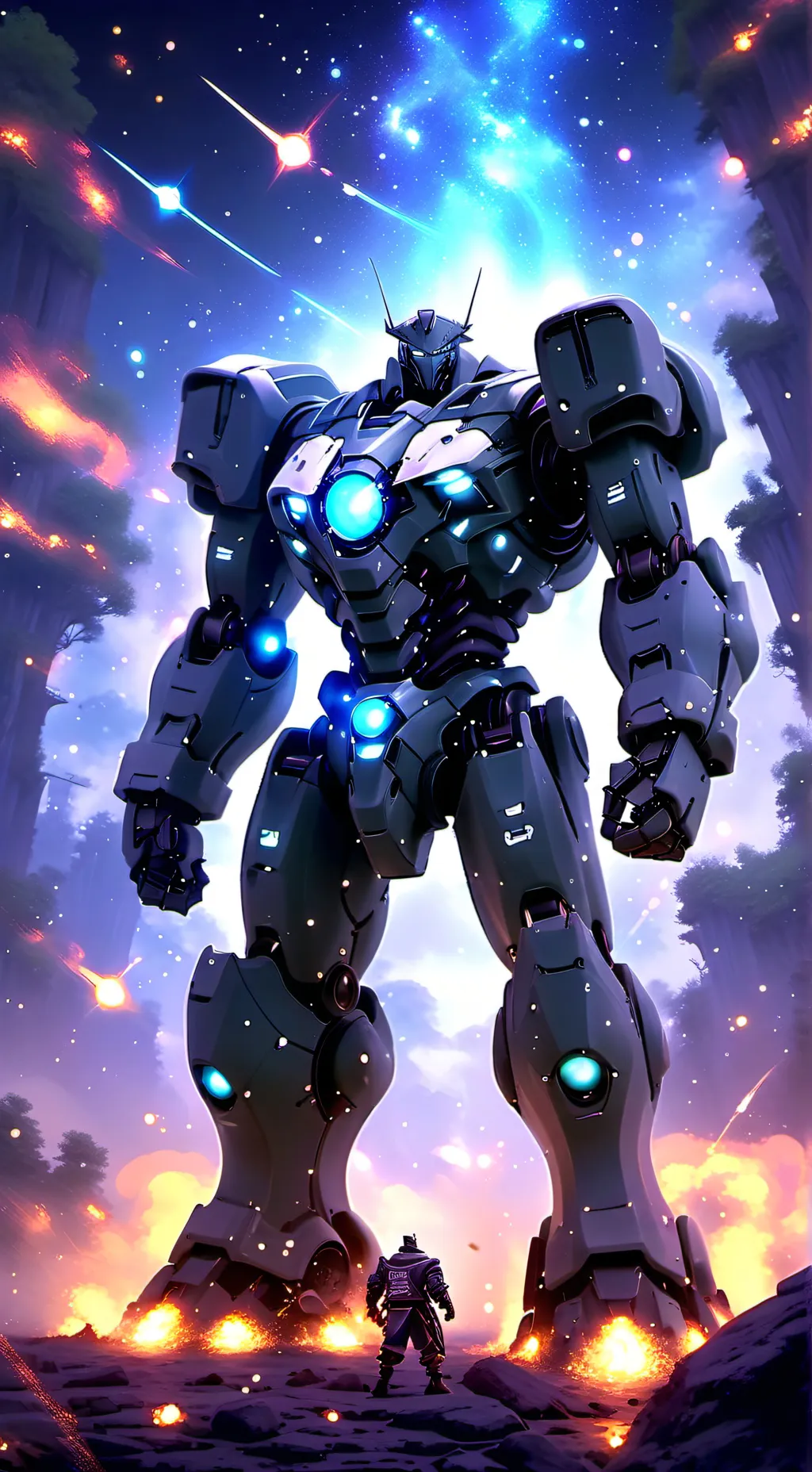 ai character: Alfa background