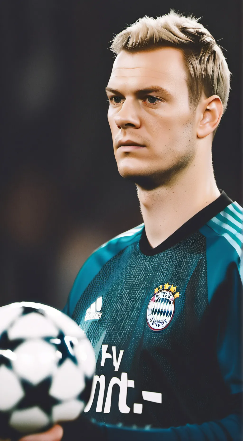 ai character: Manuel Neuer background
