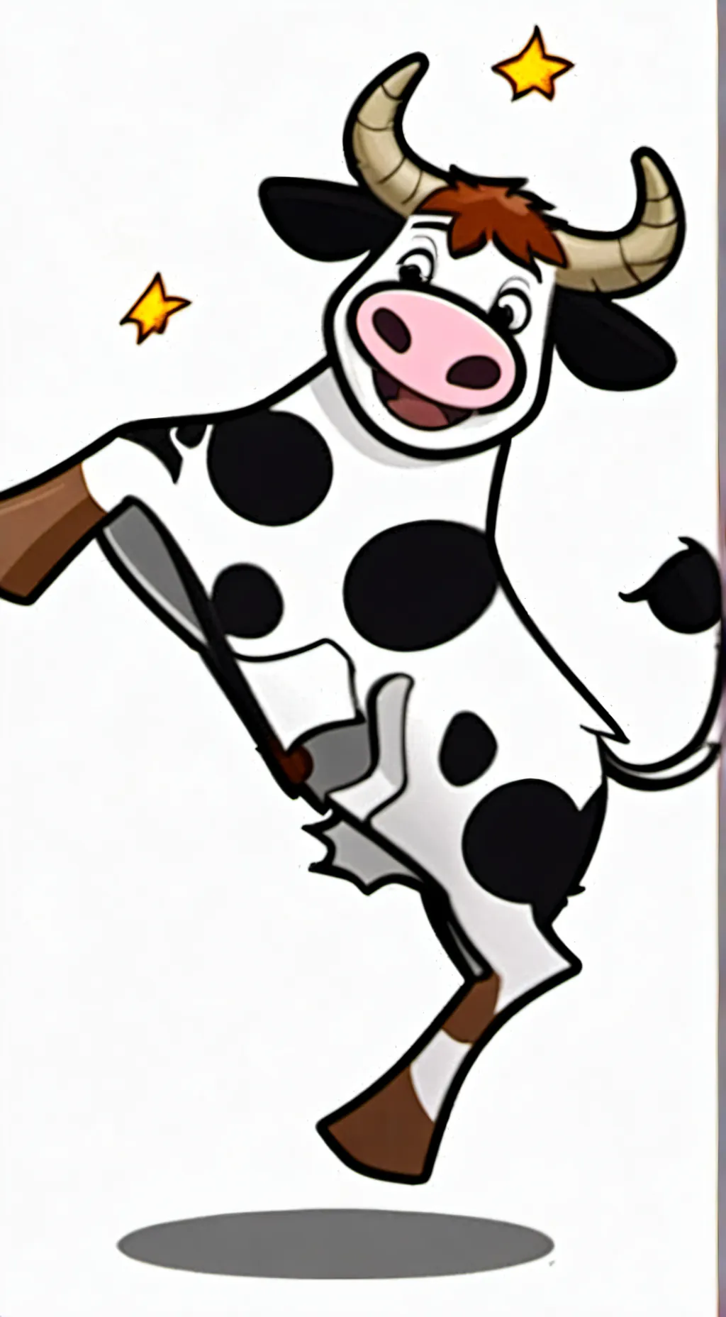 ai character: molly cow  background