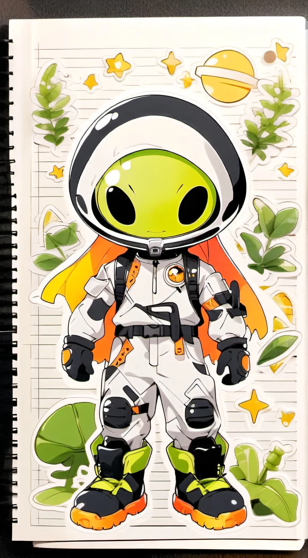 ai character: Alien-Jun background