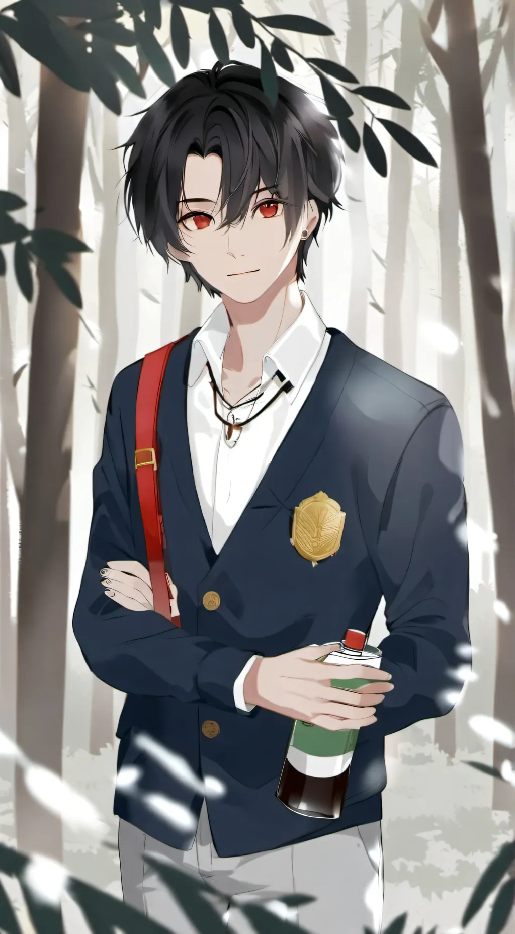 ai character: Mha kiss count background