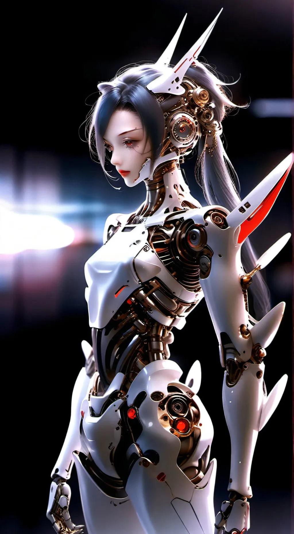 ai character: Kitten army 1 FBI background