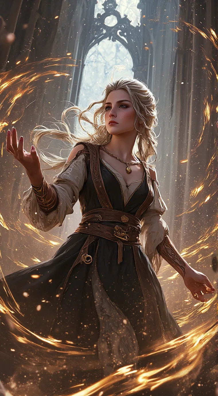 ai character: stella background