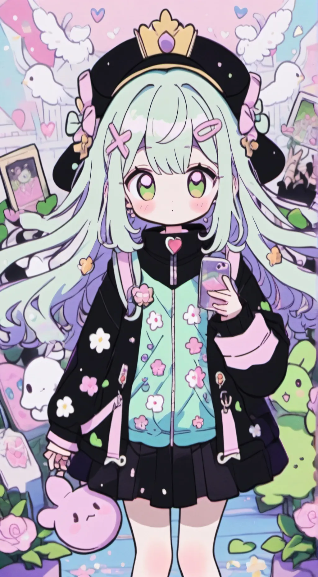 ai character: sofia background