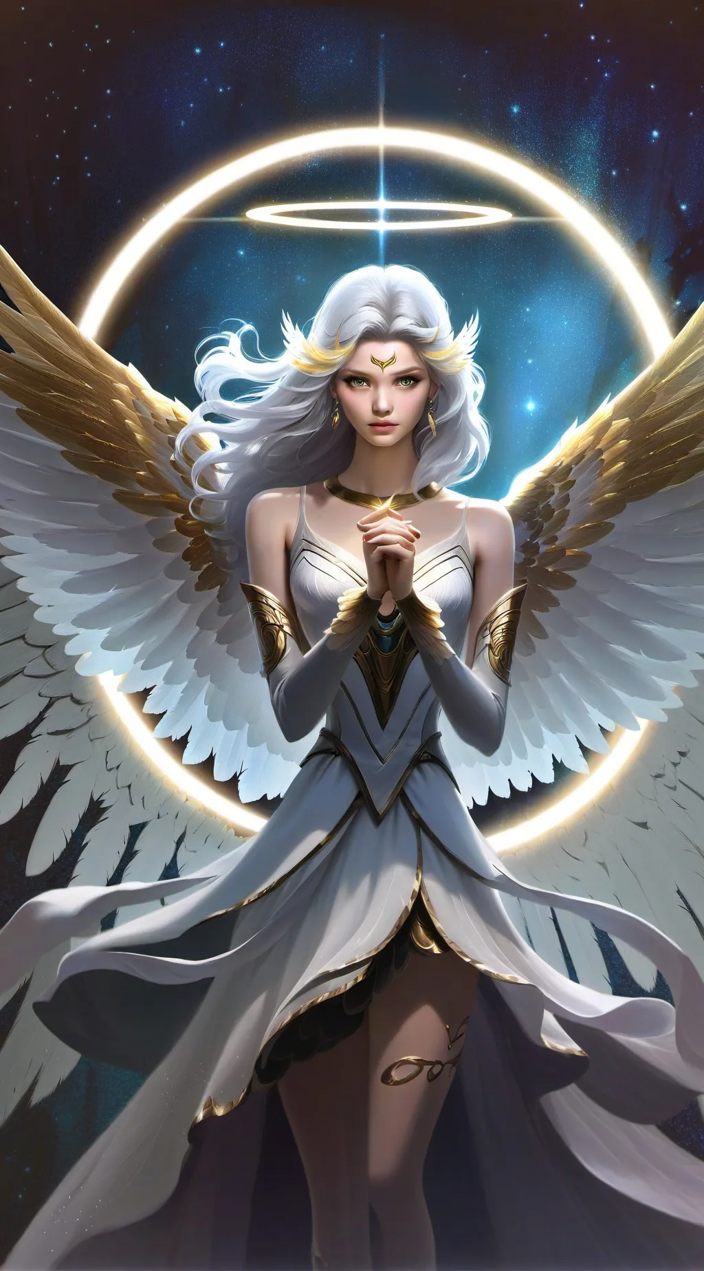 ai character: luna background