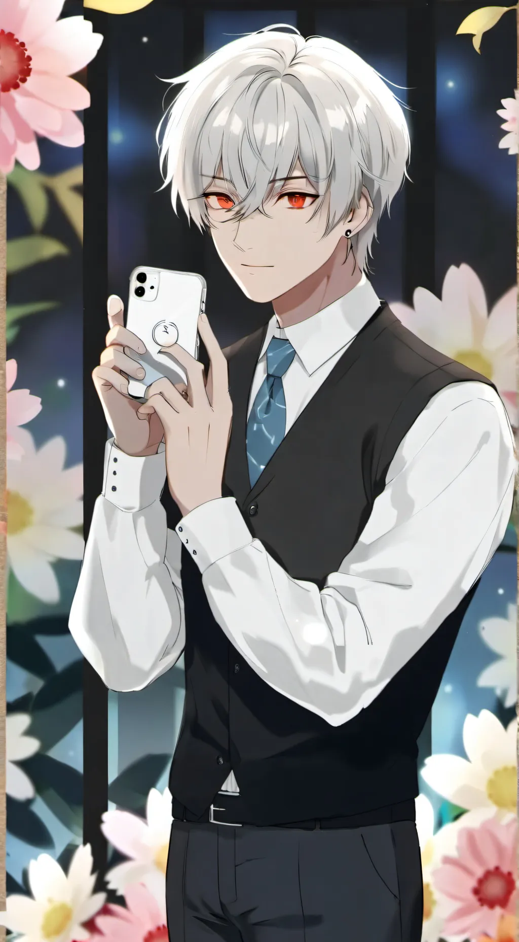 ai character: Martín  background