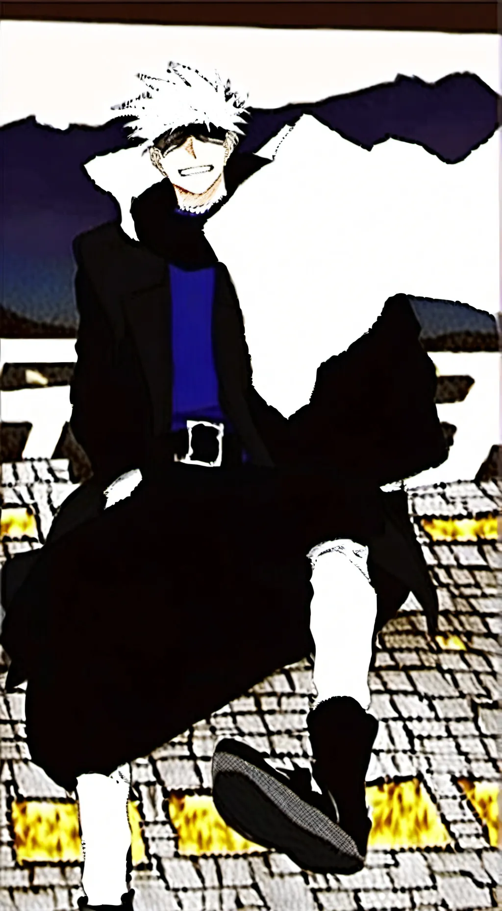 ai character: Gojo Satoru background